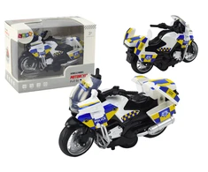 Lean Toys Policijos Motociklas su Trinties Pavarą