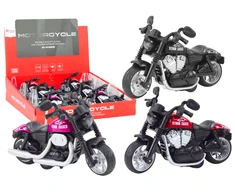 Lean Toys Vaikiškas Harley motociklas su trinties pavara