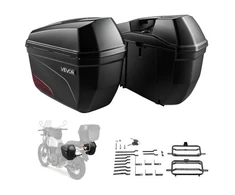 Motociklo šoninių dėžių komplektas VEVOR V-36, 46 l