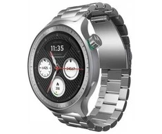 Išmanusis laikrodis Motorola Moto Watch 3.63 cm (1.43") OLED 47 mm Digital Jutiklinis ekranas Sidabrinis GPS (satellite)