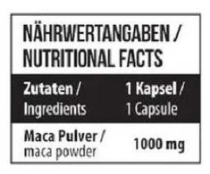 MST - MACA 1000mg - 120 Caps