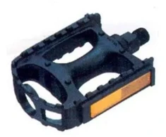 MTB PVC pedalai juodi