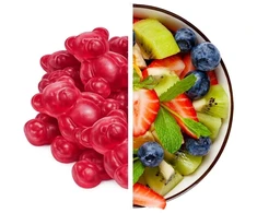Multivitaminų guminukai Nutrend Fruity 60 vnt
