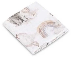 Rankšluostis Sensillo MUSLINO VYNIOTINIS 120X120 CM EG-0152