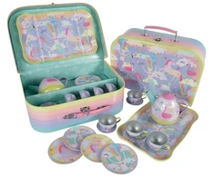 FLOSS &amp; ROCK - Fantasy 15pc Musical Tin Tea Set - (43P6398)