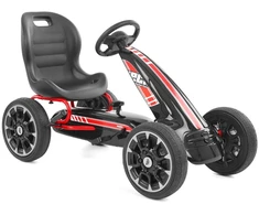 Mynamas motokartas HECHT 59793 Juodas, pripučiami ratai