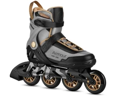 NA22151 pilkos spalvos riedučiai ARMOUR, 38 dydis, NILS EXTREME