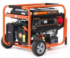 „Agregat Sourcing“ NAC generatorius 5,5 kW 400 V AVR SU starteris benzininis