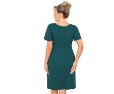 Naktinukai su nėriniuota viršutine dalimi žalios spalvos Donna