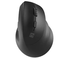 NATEC CRAKE 2 vertikali belaidė pelė, Bluetooth 5.0 + 2.4 GHz, 2400 DPI, juoda, NMY-2048