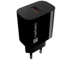 Natec Ribera 18W USB-A juodas