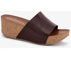 Natūralios odos basutės su kulnu Step in style