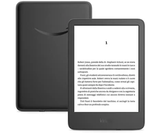Naujas Kindle (11-osios kartos) elektroninė skaityklė – 2024 m. išleidimas, 6 colių ekranas be akinimo, 16 GB, Wi-Fi (su reklamomis), juoda