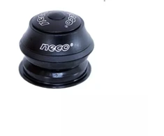NECO 1 1/8'' h148 juoda pusiau integruota vairo kolonėlė