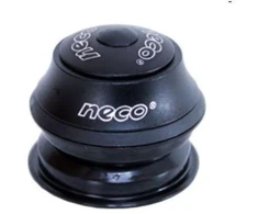 NECO 1 1/8'' h148 juoda pusiau integruota vairo kolonėlė