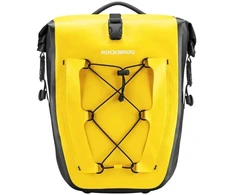 Neperšlampamas dviračio krepšys Rockbros 30140022005, 25-32 l – geltonas