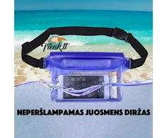 Neperšlampamas juosmens diržas - Mėlyna