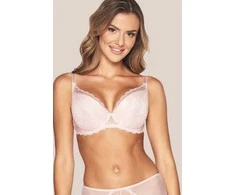 nėriniuota push-up liemenėlė