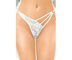 nėriniuoti stringai su baltu apvadu SoftLine Collection