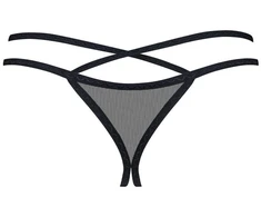 Nėriniuoti stringai su juostelėmis Obsessive