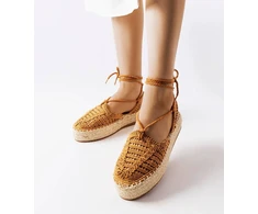 Nėriniuotos espadrilės Partenia