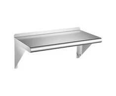 Nerūdijančio plieno lentyna VEVOR JC-WS-1224-418, 305 x 610 mm