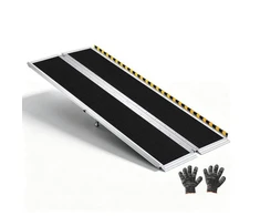 Nešiojamas neįgaliųjų vežimėlių pandusas VEVOR HXZDPD72, 1830 mm