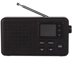 Nešiojamasis radijas Denver DAB-57 su DAB+ ir FM, juodas
