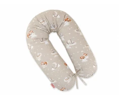 Nėštumo pagalvė Longer My Sweet Baby Twinkle Woodland su nuimamu užvalkalu