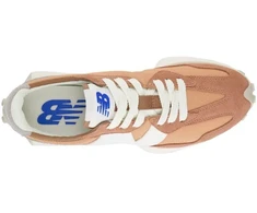 New Balance 327 sportiniai bateliai, oranžinio zomšo, moteriški/vyriški (U327CI)