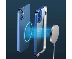 Joyroom New Beauty Series ultra plonas with electroplated frame iPhone 12 mini dėklas telefonui juodos spalvos (JR-BP741)