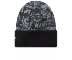 New Era Batman Jaunimo DC Juoda Megzta Kepurė su Atvartu - 60691137