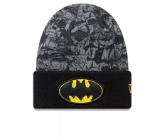 New Era Batman Jaunimo DC Juoda Megzta Kepurė su Atvartu - 60691137