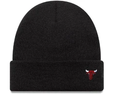 New Era NBA Chicago Bulls Mini Logo Juoda megzta kepurė su atvartu - 60691109
