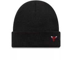 New Era NBA Chicago Bulls Mini Logo Juoda megzta kepurė su atvartu - 60691109
