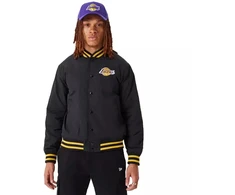 New Era NBA Los Angeles Lakers Script Bomber Jacket - 60332205