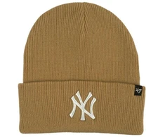 Kepurė 47 Brand New York Yankees Smėlio spalvos vaikiška kepuraitė B-HYMKR17ACE-KHK-KIDS