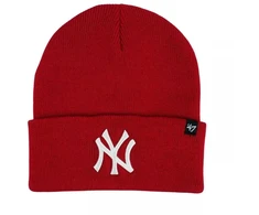Kepurė 47 Brand New York Yankees vaikiška kepuraitė raudona B-HYMKR17ACE-RDB-KIDS