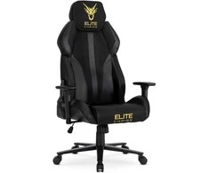 NEXON Pasukama Žaidimų Kėdė Juoda/Geltona