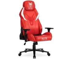 NEXON raudona pasukama žaidimų kėdė