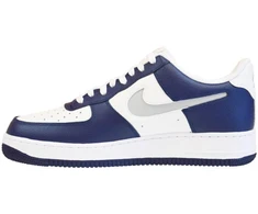 Nike Air Force 1 '07 Žemi Vyriški Sportbačiai Balta, Tamsiai Mėlyna, Pilka - DV3501-400