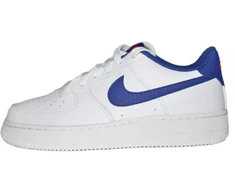 Nike Air Force 1 moteriški batai, balti / tamsiai karališkos mėlynos - CT3839-101