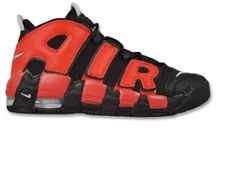 Nike Air More Uptempo Vyriški sportbačiai Juoda Raudona Tamsiai Mėlyna - DM0017-001