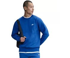 Nike Club BB Vyriškas džemperis Tamsiai Mėlyna FN3886 480