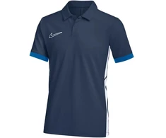 Nike Dri-Fit Academy 25 SS Polo Tamsiai Mėlyna Vaikams Marškinėliai FZ9763 410