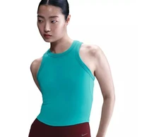 Nike Dri-Fit One Fitted Crop W marškinėliai FN2806 345