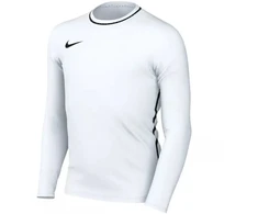 Nike Dri-Fit Park 26 apvali apykaklė vaikiškas viršutinis drabužis baltas HM7170 100