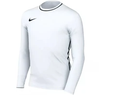 Nike Dri-Fit Park 26 apvali apykaklė vaikiškas viršutinis drabužis baltas HM7170 100