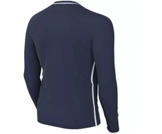 Nike Dri-Fit Park 26 apvalios apykaklės marškinėliai tamsiai mėlyni vaikams HM7170 410