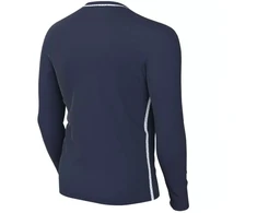Nike Dri-Fit Park 26 apvalios apykaklės marškinėliai tamsiai mėlyni vaikams HM7170 410